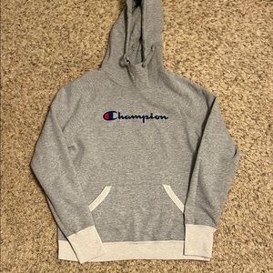 ❤️ 4/$10 Champion Heather Gray Pullover Hoodie